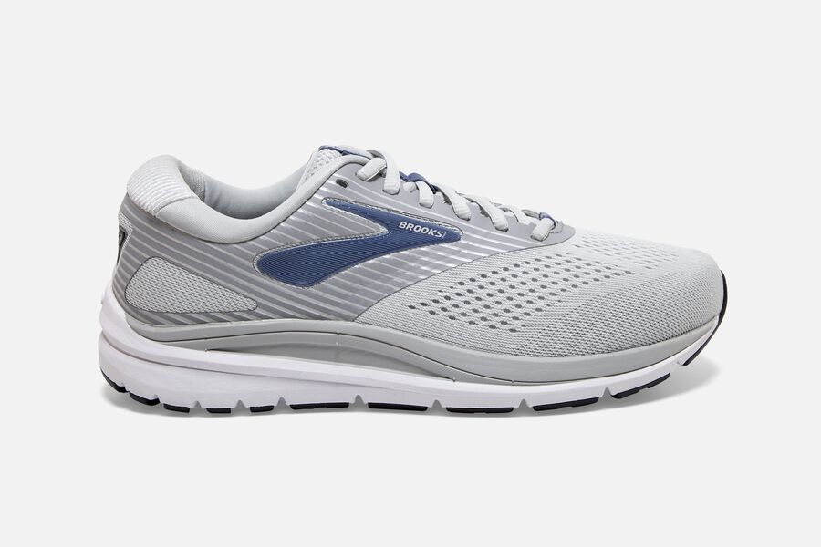 Addiction 14 Road Brooks Running Shoes NZ Womens - Grey/Blue - YLMTSA-865